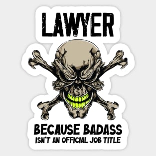 Badass Quote Sticker